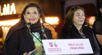 Inauguran experiencia lumínica en Paseo de la Reforma