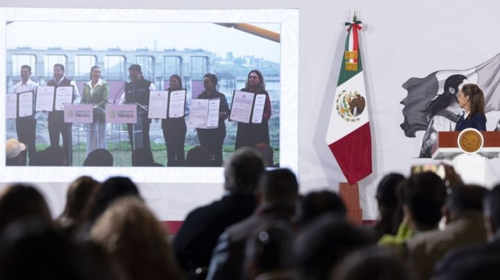 Encabeza Sheinbaum histórica entrega de concesiones de agua a municipios de Baja California