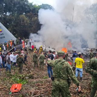 Tragedia en Colombia: 66 militares fallecen tras el accidente de avión de la Fuerza Aérea
