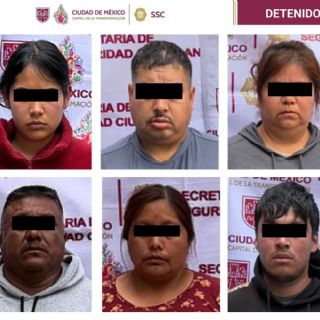Detienen a 6 miembros de célula delictiva dedicada a la venta de droga y posible extorsión