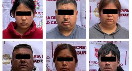 Detienen a 6 miembros de célula delictiva dedicada a la venta de droga y posible extorsión