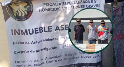 Detienen a tres hombres tras ingresar a casa asegurada; llevaban arma y droga en Monterrey