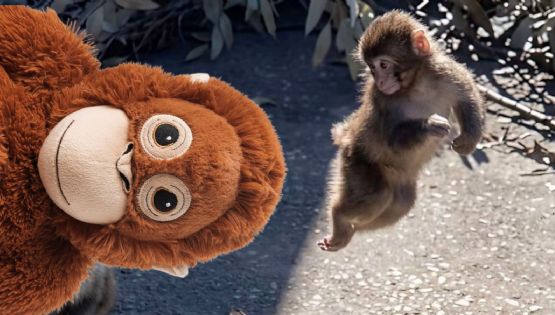 VIDEO | El tierno avance de Punch: El macaco que cambió su peluche por una nueva compañía