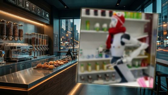 VIDEO | Un robot en China destruye estantes pero logra entregar un pedido infantil