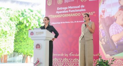 Evelyn Salgado fortalece el programa “Transformando Vidas” con entrega de 486 aparatos funcionales