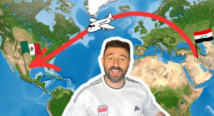 VIDEO | Aficionado iraquí atraviesa el mundo para llegar a Monterrey y ver a su selección