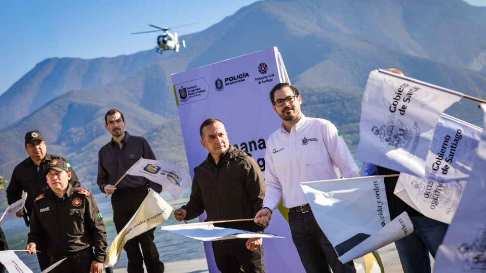 Autoridades de Santiago desplegaron más de 100 elementos en el operativo Semana Santa Segura 2026.