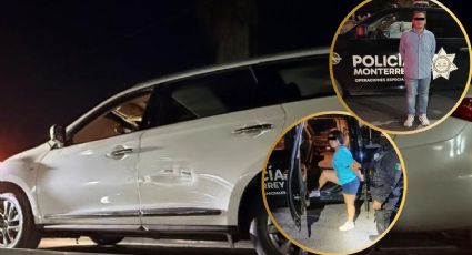 Caen pareja con cocaína en piedra tras persecución en la colonia Industrial de Monterrey