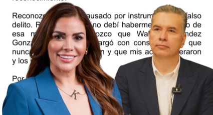 Reconoce Karina Barrón haber inventado delito contra Waldo Fernández