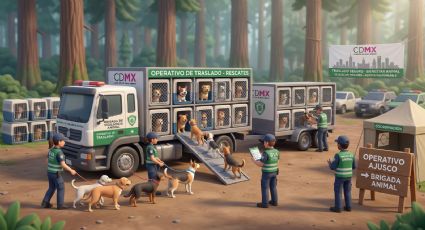 Comienza el traslado de perros rescatados del Refugio Franciscano