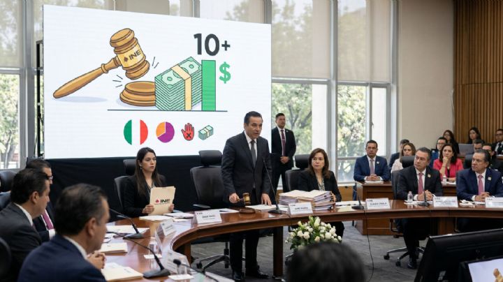INE sanciona a partidos por afiliaciones indebidas y omisiones en fiscalización