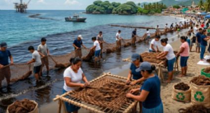 De estéticas al Golfo: Cabello humano, la apuesta ciudadana para frenar el derrame en Veracruz