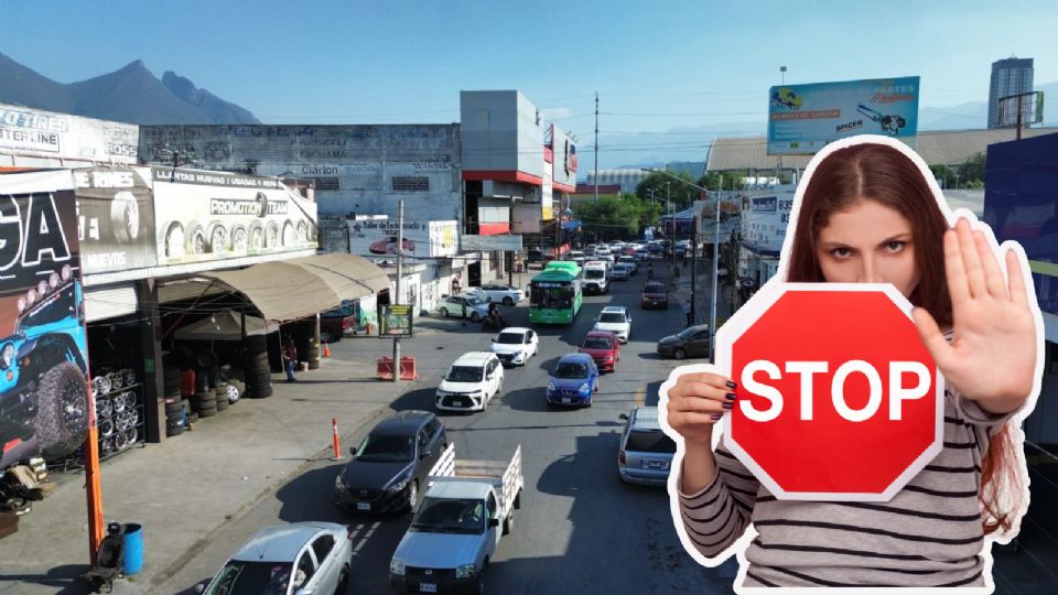 Oficiales de Tránsito implementaron desvíos y carriles reversibles para agilizar la circulación en los alrededores de Parque Fundidora.