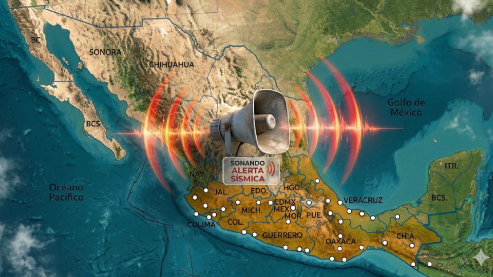 La alerta sísmica del Simulacro Nacional 2026 sonará el 6 de mayo a las 11:00 horas en diversas entidades.