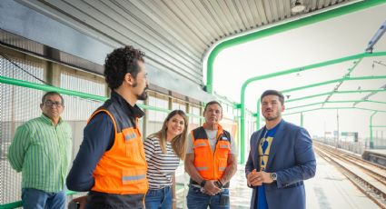 Samuel García supervisa modernización de Línea 1 del Metro rumbo al Mundial 2026
