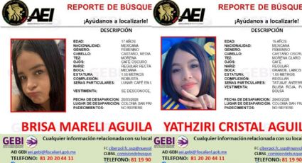 Hermanas desaparecen tras salir con una amiga en Juárez, Nuevo León