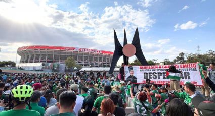 'No es una cifra': Brenda Valenzuela lleva al estadio Banorte la búsqueda de su hijo Carlos Emilio