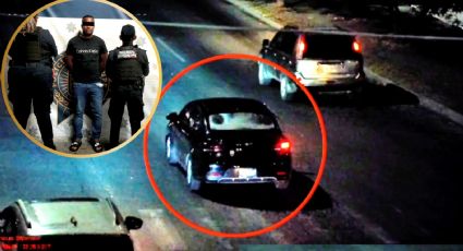 VIDEO | Detienen a conductor de Kia con reporte de robo en Guadalupe