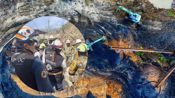 Rescatan con vida a minero atrapado en la mina Santa Fe en Sinaloa, esto se sabe