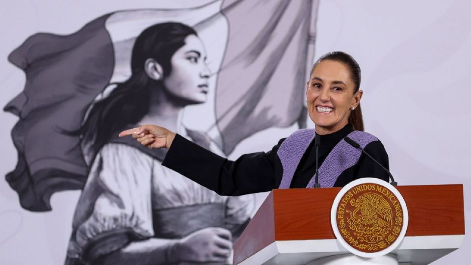 Claudia Sheinbaum, presidenta de México.