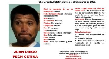 Alerta en Oxkutzcab por extravío de Juan Diego; vestía playera amarilla y botas de hule