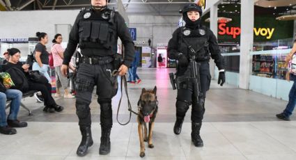 Refuerzan vigilancia en la Central de Autobuses de Monterrey por vacaciones de Semana Santa