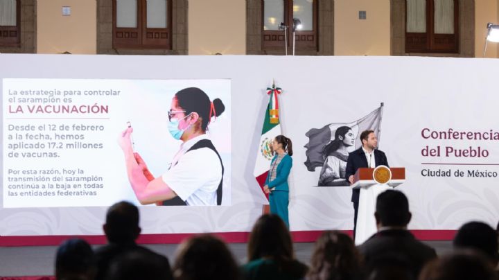 Reporta SSA casos de sarampión a la baja en el país