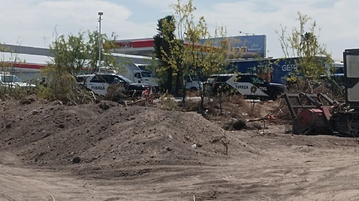 Localizan restos óseos en lote baldío cercano a avenida Miguel Alemán en Apodaca