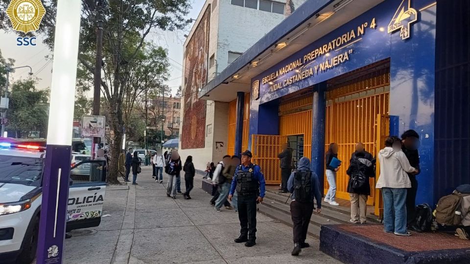 Despliega SSC operativo de vigilancia en escuelas a nivel secundaria y bachillerato.