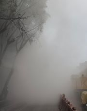 Foto descriptiva de: VIDEOS | Momento exacto del colapso de edificio a metros de estación San Antonio Abad del Metro