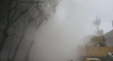 VIDEOS | Momento exacto del colapso de edificio a metros de estación San Antonio Abad del Metro