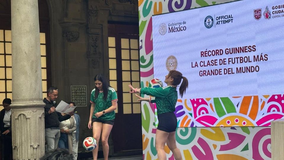 Próximo domingo México va por récord de clase masiva de futbol