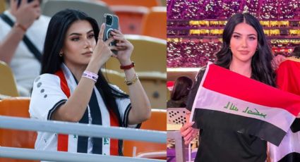 Esta es la aficionada iraquí que robó miradas en Monterrey y se volvió viral