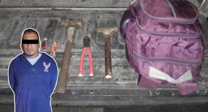 Detienen a hombre por robo en notaría de San Jerónimo en Monterrey