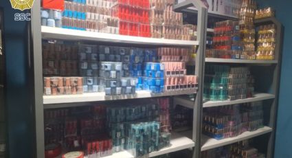 Asesta Inteligencia de SSC golpe a contrabando de perfumes de Medio Oriente