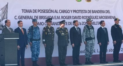 Toman protesta nuevos mandos en la Séptima Zona y Cuarta Región Militar
