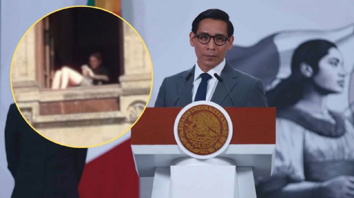 ‘Ofrecemos una disculpa’: Infodemia por desmentir VIDEO de mujer asoleándose en Palacio Nacional