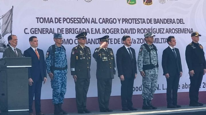 Toman protesta nuevos mandos en la Séptima Zona y Cuarta Región Militar