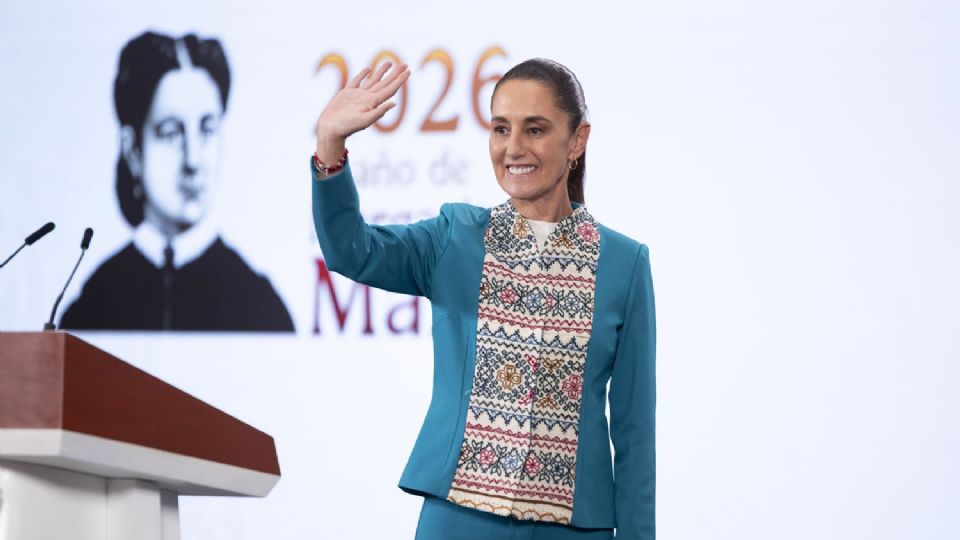 Claudia Sheinbaum, presidenta de México.