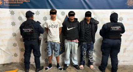 Detienen a tres personas por agredir a policías en Guadalupe