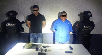 Detienen a dos hombres armados en colonia Del Norte en Monterrey