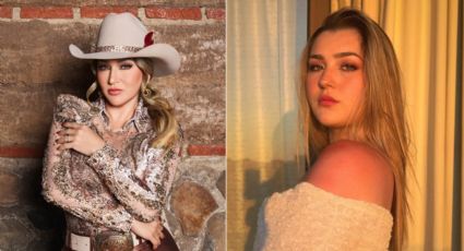 Alicia Villarreal sorprende a su hija Melenie Carmona con felicitación en pleno show