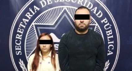 Capturan a pareja vinculada a robo a comercio en San Pedro Garza García