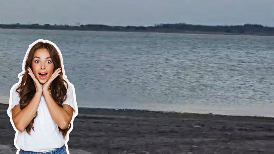 Vista de la presa Cerro Prieto, una de las tres principales fuentes de abastecimiento para la zona metropolitana de Monterrey.