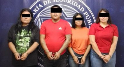 Caen cuatro por robo de bolsas de lujo en tienda de Calzada del Valle en San Pedro