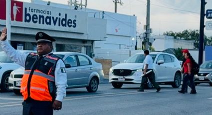 Refuerzan tránsito en Guadalupe para regreso a clases; buscan evitar accidentes