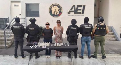 Detienen a dos mujeres con droga en Escobedo; investigan posible vínculo con grupo delictivo