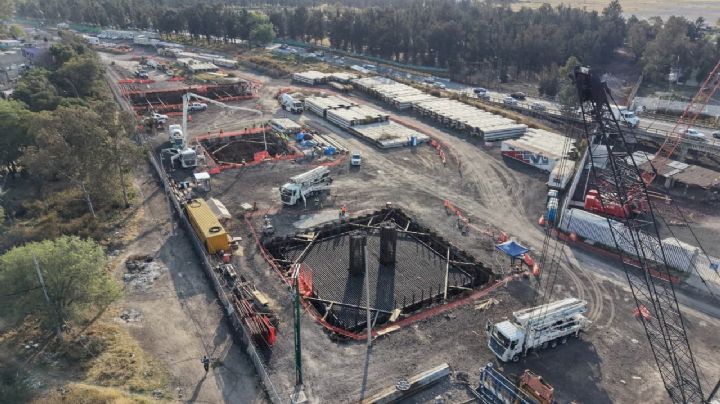 Avanza reconstrucción de los puentes Alameda Oriente 1 y 2 en la Zona Oriente del Estado de México