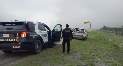 Automovilista denuncia choque con tráiler que se dio a la fuga sobre la carretera a Saltillo