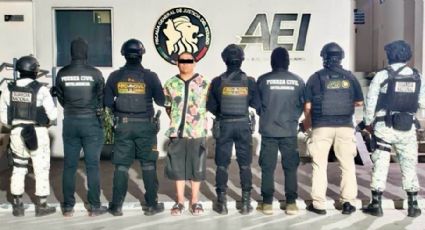 Detienen a hombre en Mitras Poniente con droga